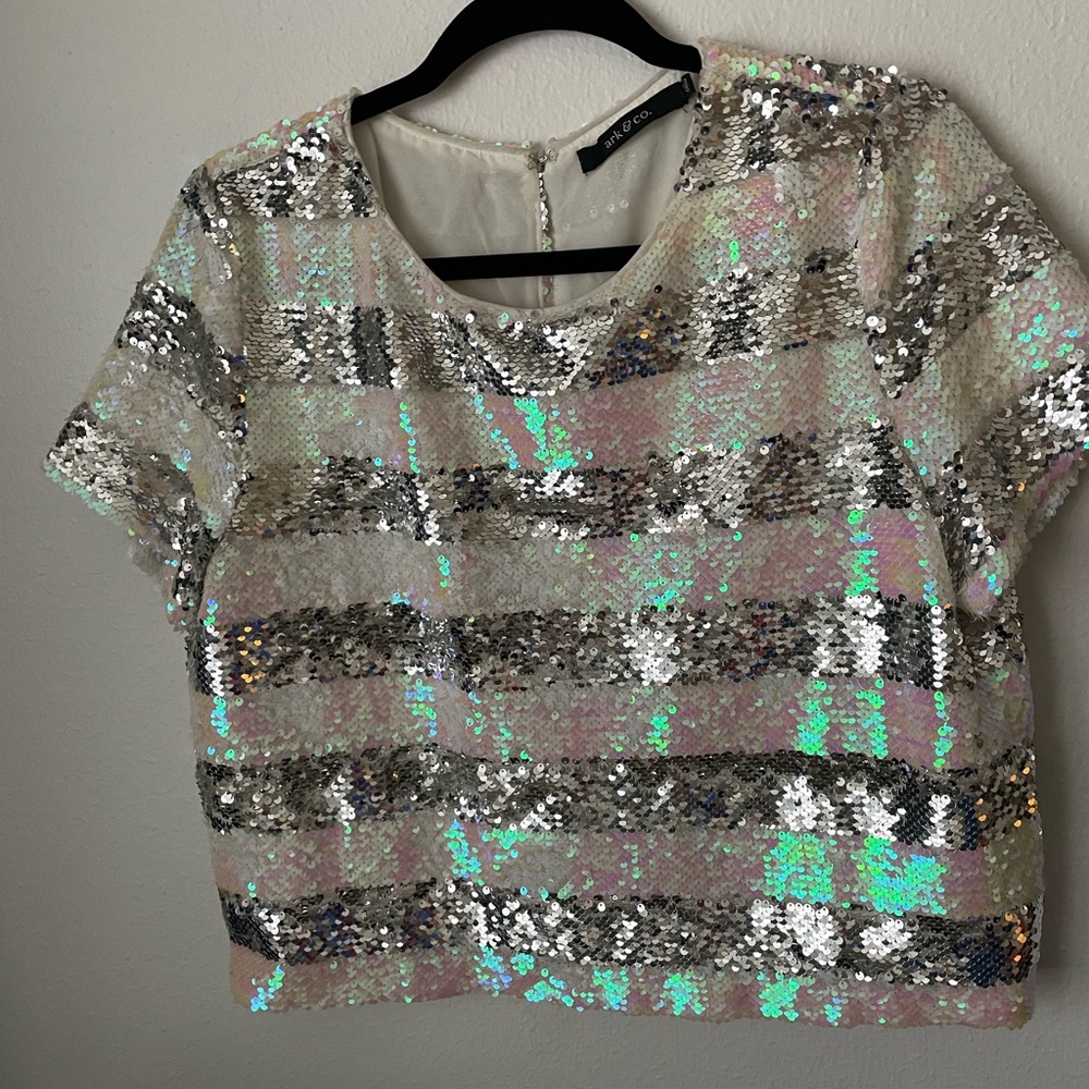 Sequins top